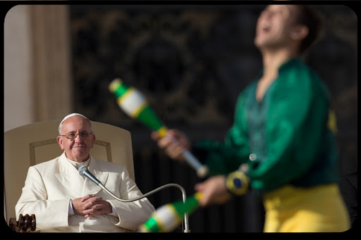 It Was a Thrill to Perform for Pope Circus Members Say AP Photo Alessandra Tarantino