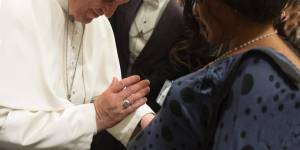 Pope Francis says mothers who regret abortions should talk to babies in heaven