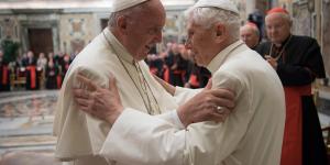 Benedict XVI&#8217;s last time before a microphone