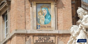 Why Pope John Paul II placed an image of the Virgin Mary over St. Peter&#8217;s Square