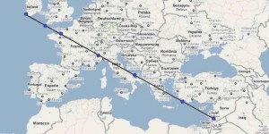 7 Sanctuaries linked by a straight line: The legendary Sword of St. Michael