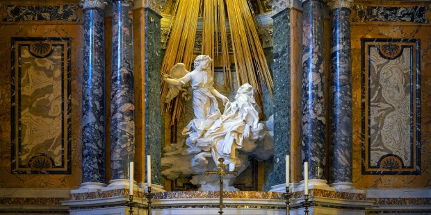 SAINT TERESA ECSTACY STATUE