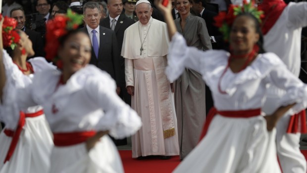 PAPIEŻ FRANCISZEK, KOLUMBIA