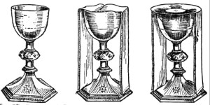 Here are the names of the sacred vessels a priest uses at Mass