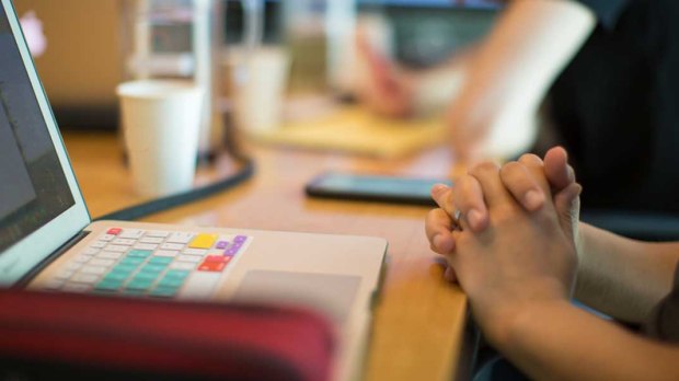 PRAYING,HANDS,WORK,COMPUTER,DESK