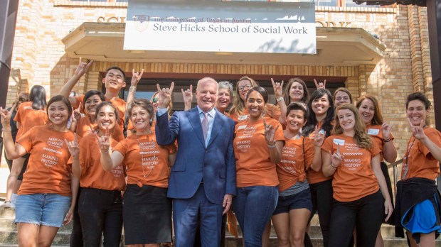 STEVE HICKS SCHOOL OF SOCIAL WORK,UNIVERSITY OF TEXAS