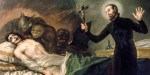 PRIEST PERFORMING EXORCISM