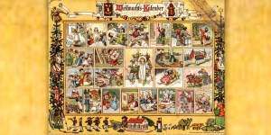 Where did Advent calendars originate?