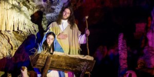 The Slovenian underground living Nativity scene