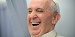 POPE FRANCIS LAUGHING