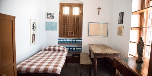 The room of St. Teresa of Calcutta