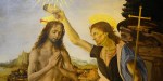 ST JOHN THE BAPTIST,BAPTIZES,JESUS