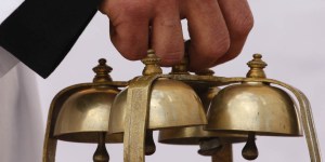 Why are bells sometimes used during Mass?