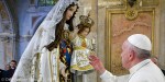 POPE FRANCIS,BLESSED MOTHER,CHILD,CHILE