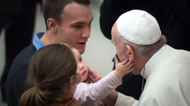 POPE FRANCIS,CHILD