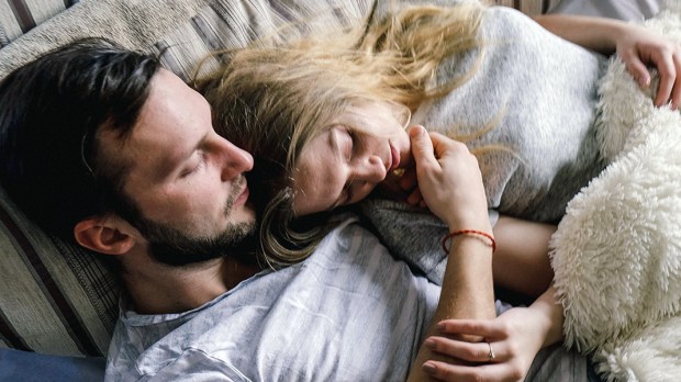 COUPLE IN BED