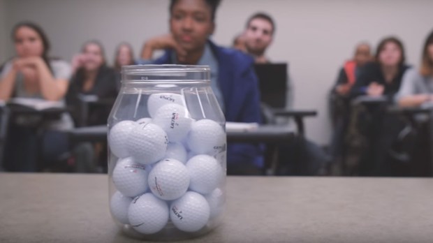 GOLF BALLS,MAYO JAR