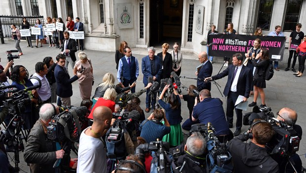BRITAIN NIRELAND ABORTION COURT RULING