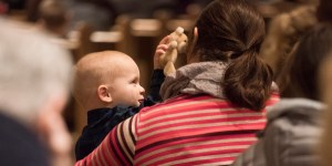 Why little children belong at Mass