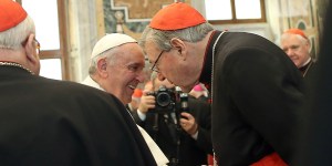 Australian politician, Pope Francis have high praise for Cardinal Pell