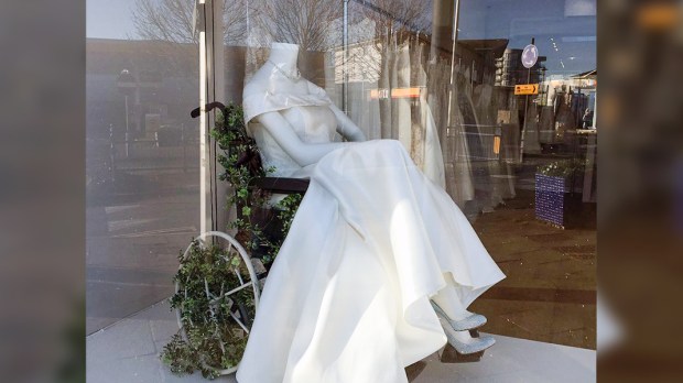 WEDDING DRESS DISPLAY