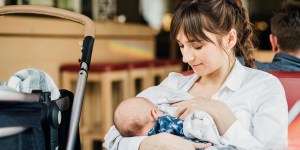 Why breastfeeding in public is modest