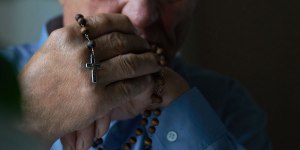 What prayers do you say at the end of the Rosary?