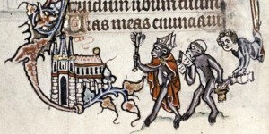 The curious place of apes in Christian art