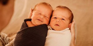 Olympic star delivers his twins when midwife doesn&#8217;t turn up for the birth