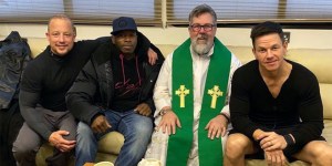Mark Wahlberg thanks priest in post that goes viral