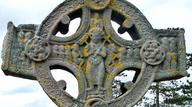 Irish high cross Clonmacnois