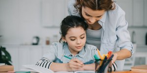 Creating a homeschool space with (almost) no space or money