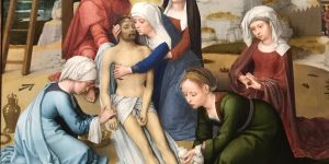 The cross in art: Nails point towards salvation
