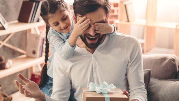 FATHER, girl, dad, gift