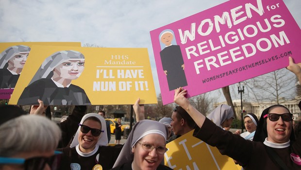 RELIGIOUS FREEDOM,NUNS