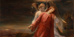 What role did the angels have in the Easter Triduum?