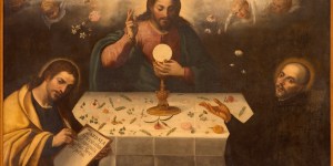 Prayer of adoration and love when visiting Jesus in the Eucharist