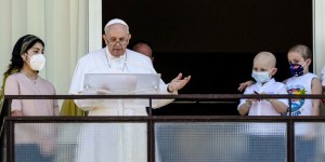 Pope: Healthcare workers work so hard!