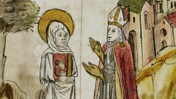 Wiborada with Solomon III