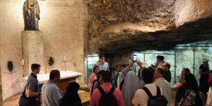 Visit the spot where St. Helena found the true Cross
