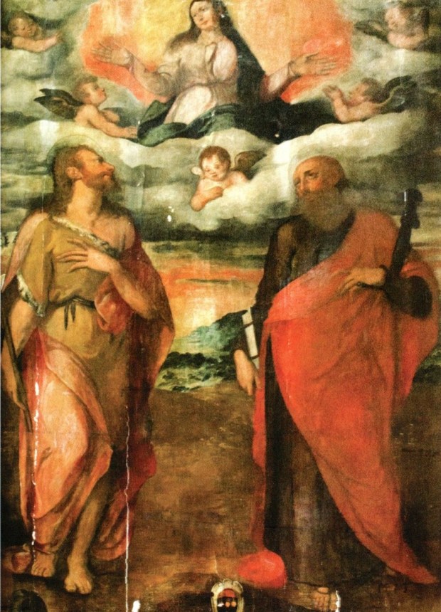 The old titular painting