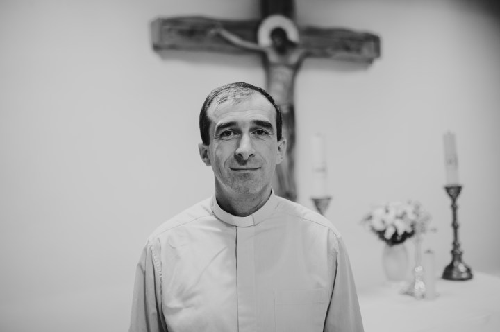 Slovak Priest at Roma Minority Mission