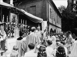 John Paul II’s first action as a new bishop