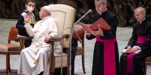 Boy who joined Pope on stage at audience might have got a miracle