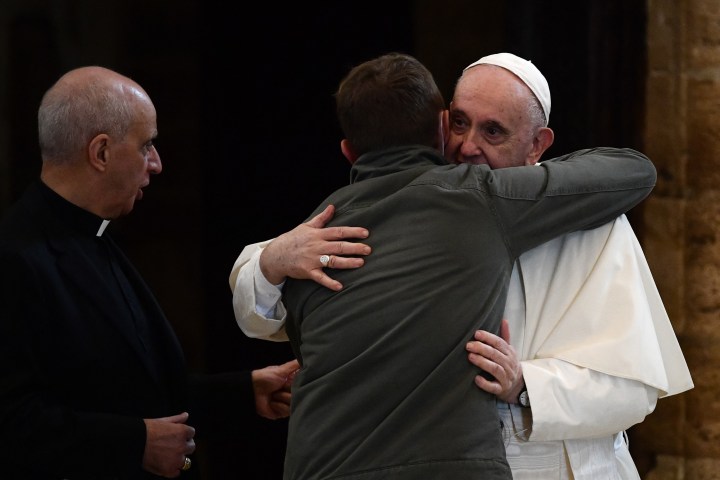 POPE FRANCIS - WORLD DAY OF THE POOR - ASSISI - AFP