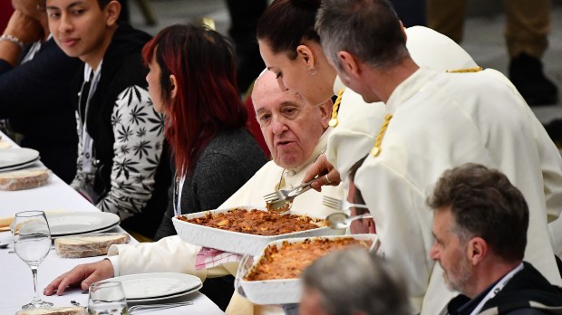 POPE-LUNCH-POVERTY-DAY