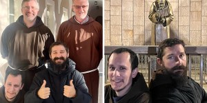 Shia LaBeouf takes pilgrimage with Franciscans for Padre Pio biopic