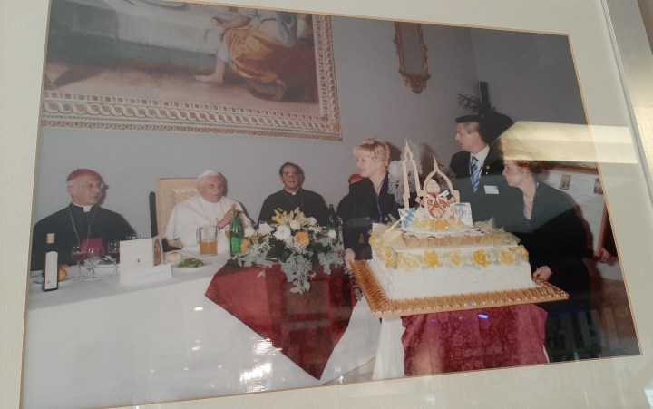 Pope Benedict pastry