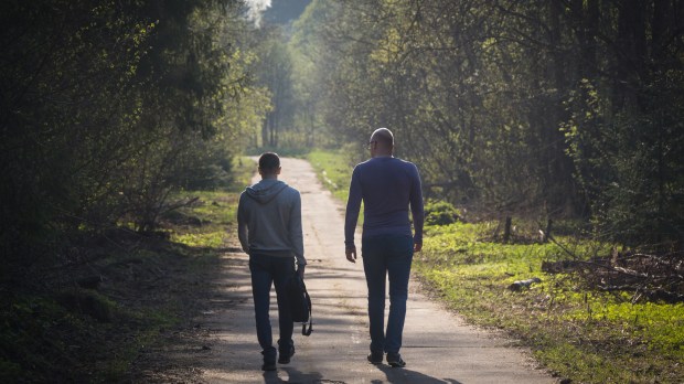 TWO FRIENDS, WALK