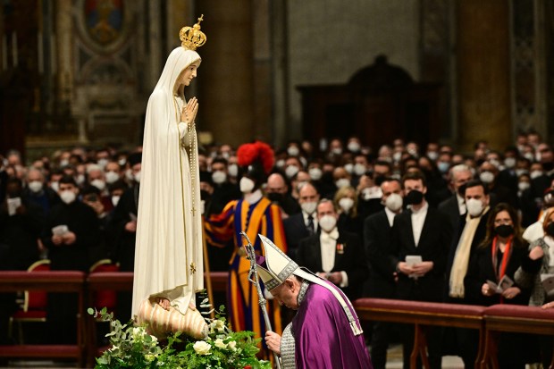 POPE-PENITENCE-CONSECRATION-PEACE-UKRAINE-RUSSIA-CONFLICT-AFP
